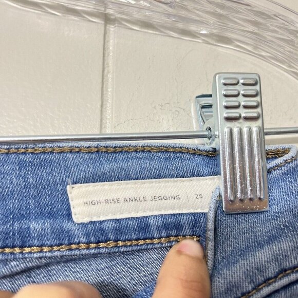 Pacsun High Rise Ankle Jegging Womens Size 25 EUC - Picture 6 of 6